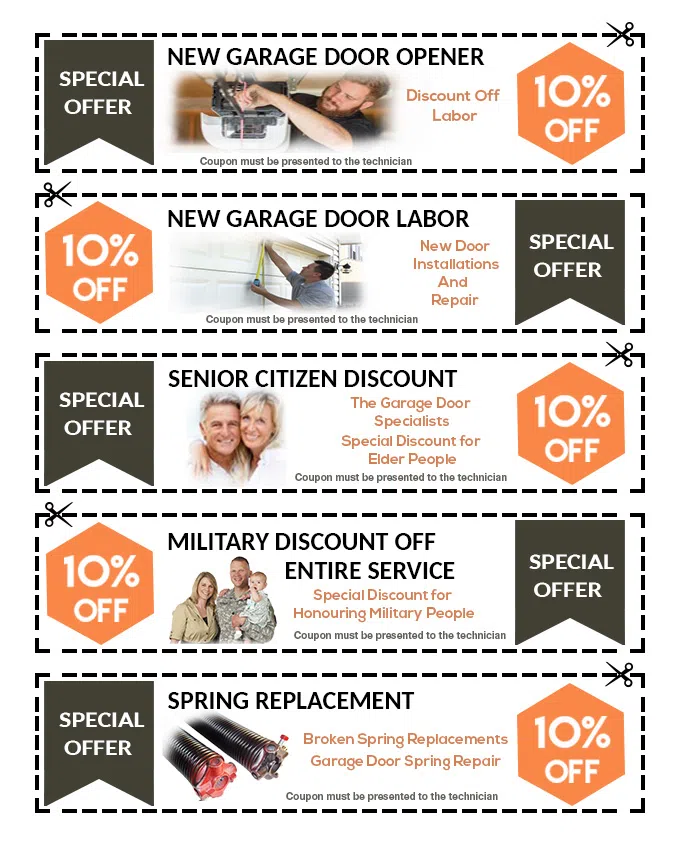5 Star Garage Door Louisville, KY 502-465-5096 - CouponSet15-five